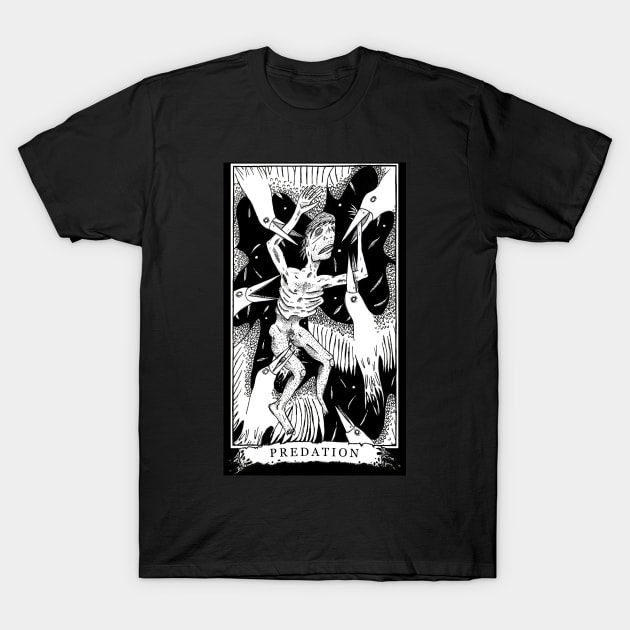 Predation - The Tarot Restless T-Shirt by WinslowDumaine